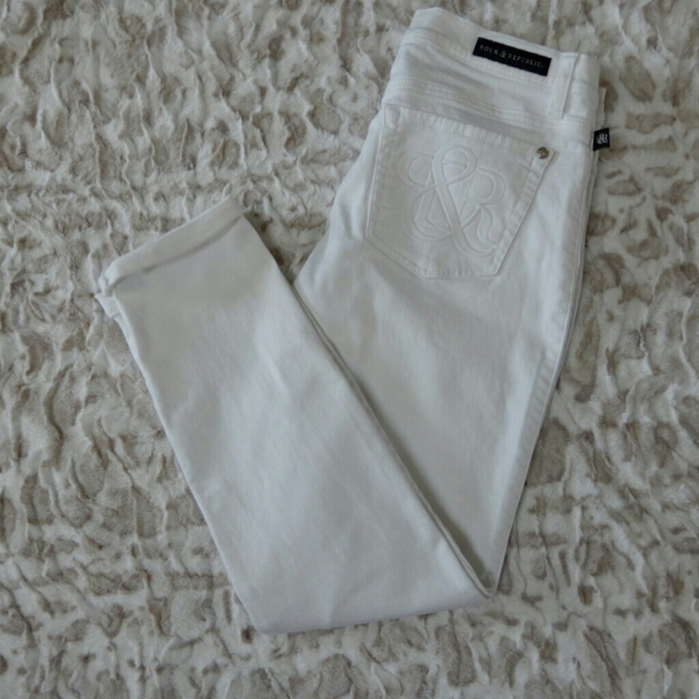 Rock & Republic Crop Skinny Jeans